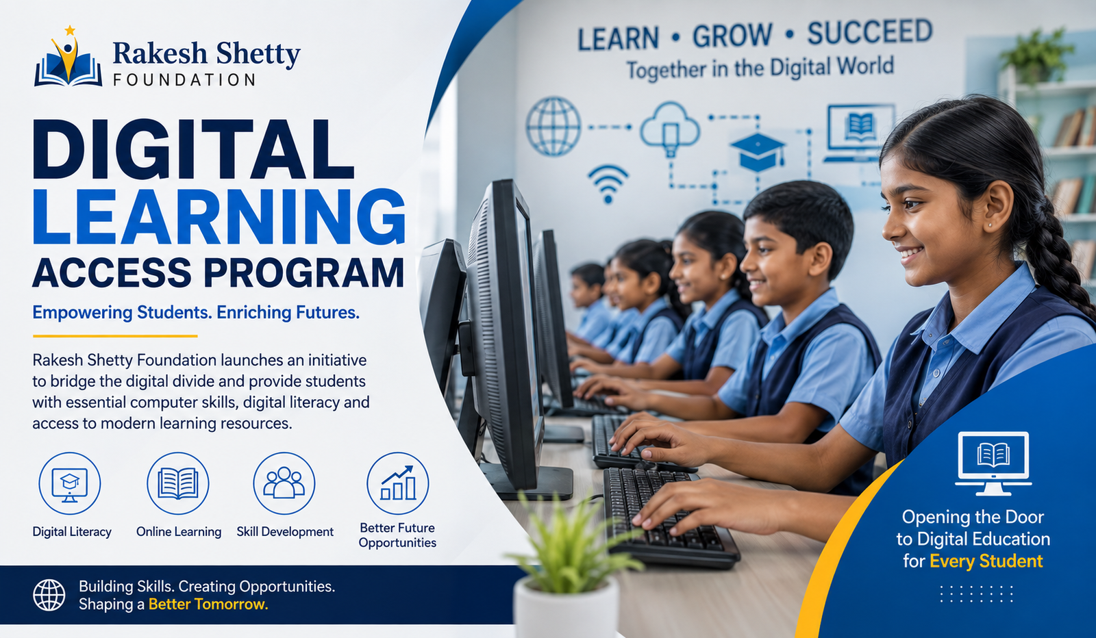 Rakesh Shetty Foundation Launches Digital Learning Access Program